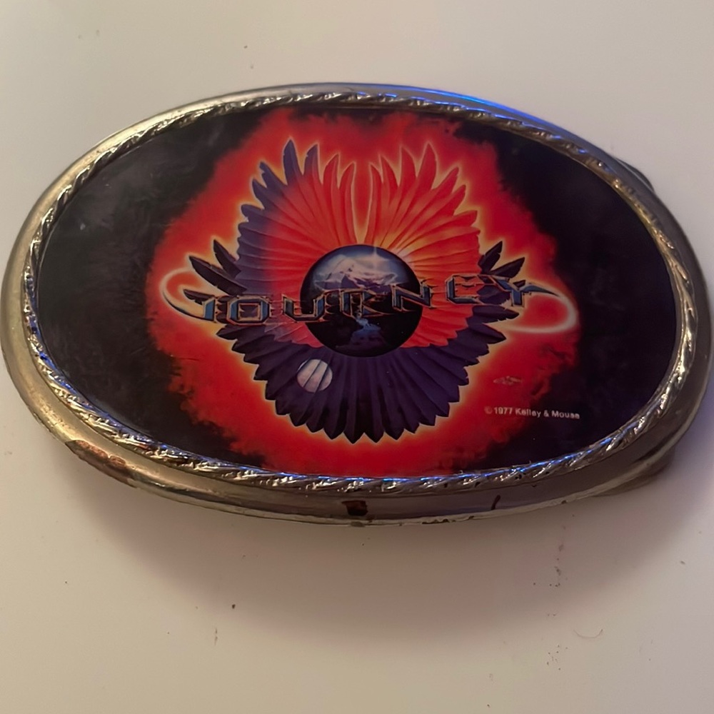 1977 journey belt buckle
